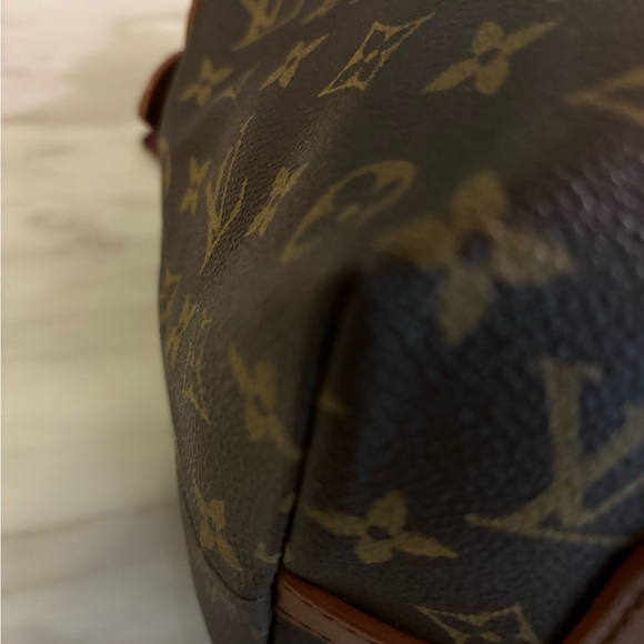 LOUIS VUITTON MAKES NOGRAM STRIPES MEDIUM BAG BORDEAUX - Picture 7 of 13